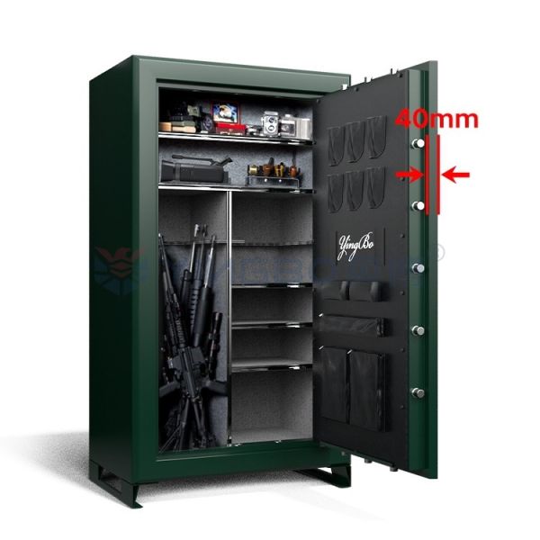 Buy cheap 1400 Degree UL Lock Gun Safes Box With 75Mins Fireproof Rating Safe Gun Cabinets from wholesalers