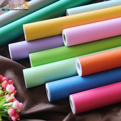 Buy cheap Customized Matt Surface Solid Color Self Adhesive Vinyl PVC Film for Furniture Covering from wholesalers