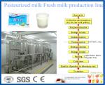 Skid Mounted 1000L / H Dairy Products Machinery , Milk Processing Plant With