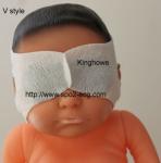 Nonwoven Fabric Eye Protection Mask V Style Infant Baby Products Blue And White