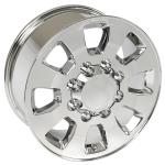 18 Rims Chevy Silverado HD 3500 8 Lug 8x6.5 Polished Wheels Rims 5501