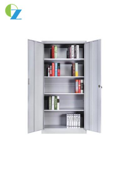 Buy cheap 4 Layer Office Furniture Steel Office Cupboard KD Structure 2 Swing Door from wholesalers