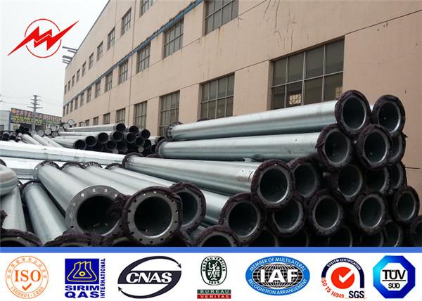 Buy cheap Q235 Q345 Distribution Line 30ft Steel Power Pole from wholesalers