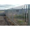 Buy cheap 6mm Garden Galvanized Palisade Fencing W Pale 65mm Iso 9001 from wholesalers