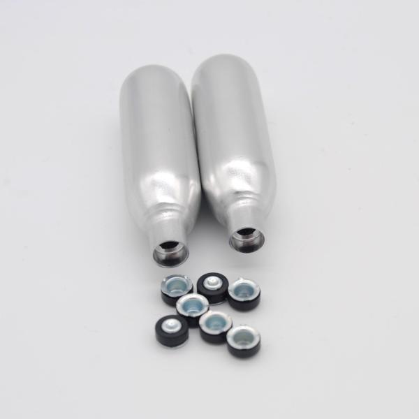 Buy cheap ODM Plastic Whip Cream Dispenser Parts Black Cover Metal Base from wholesalers
