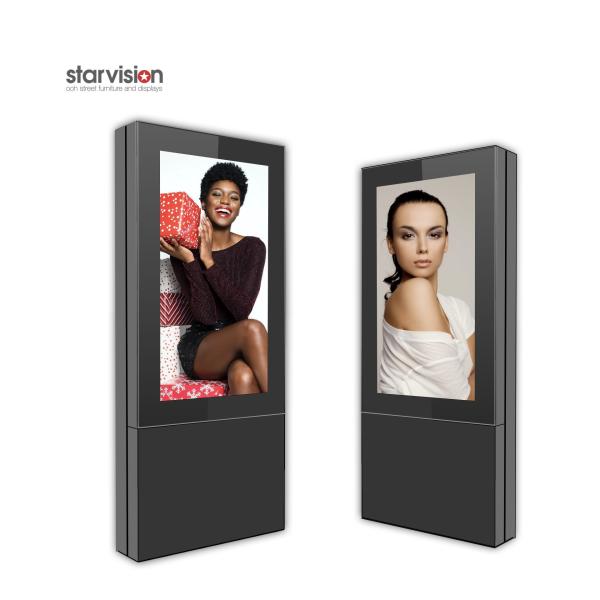 Buy cheap Full HD 1080P Outdoor Digital Totem Floor Standing For Street from wholesalers