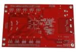 FR4 Multilayer PCB Board With Red Solder Mask RoHS Rigid Turnkey