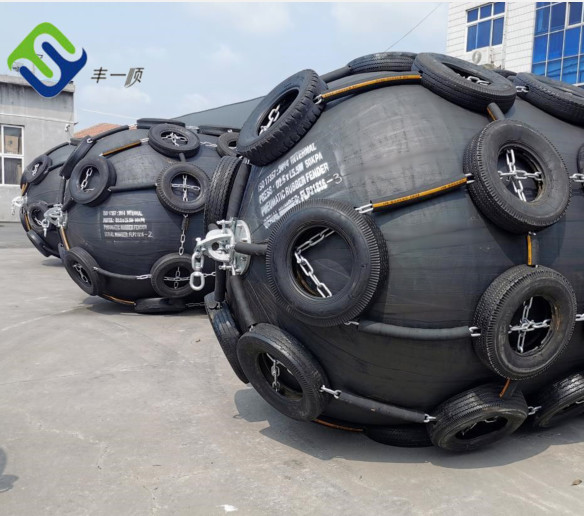 Size Range Diameter0.3-4.5m Inflatable Rubber Fender Lifespan 6-10 Years Reliable