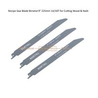 Buy cheap Recip Saw Blade Bimetal M42 8% cobalt Demolition for Cutting Wood & Nails 9" product