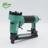 Buy cheap Pneumatic Staple Gun for Furniture Decoration 21 Gauge Fine Crown Air Stapler 8016 Green from wholesalers