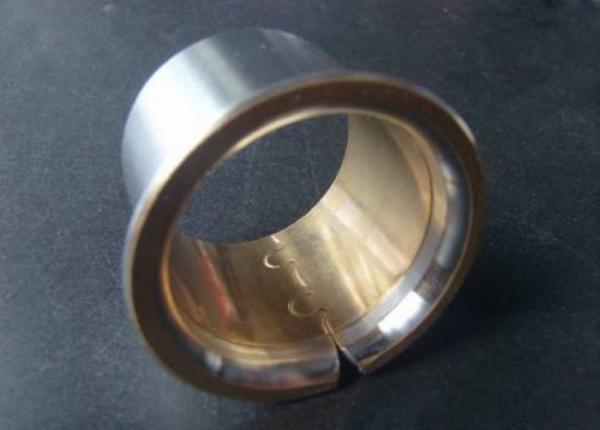 Buy cheap Main Shaft Bi Metal Bearings CuSn4Pb24 / Steel Flange Bearing from wholesalers