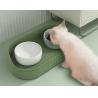 Buy cheap Raised Ceramic Cat Bowls With Stand Cute Elevated Dog Dish from wholesalers