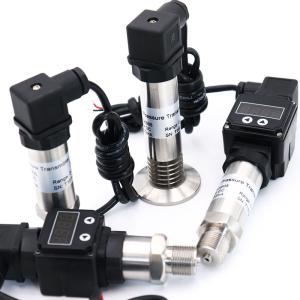 China Sanitary Vacuum Compact Pressure Transmitter With Display 4 - 20mA DC IP65 on sale