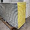 Buy cheap prefabricated building material 50mm glass wool cold room sandwich panel from wholesalers