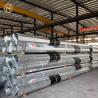 Buy cheap Low Voltage Tubular Galvanized Steel Pole 11m Length Black Painting Color from wholesalers