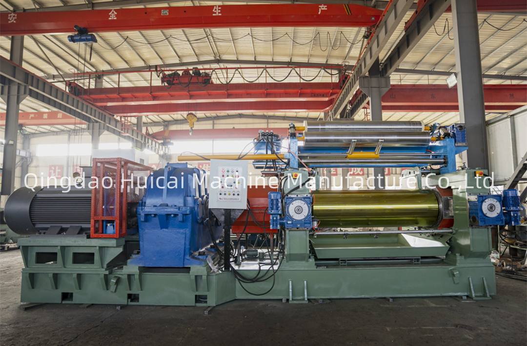High Safety Level Rubber Mixing Mill Machine with Friction Ratio of Front Roll 1 1.27m/min