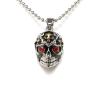 Buy cheap Wholesale Special Cool Punk Style Necklace Skull Pendant Necklace from wholesalers