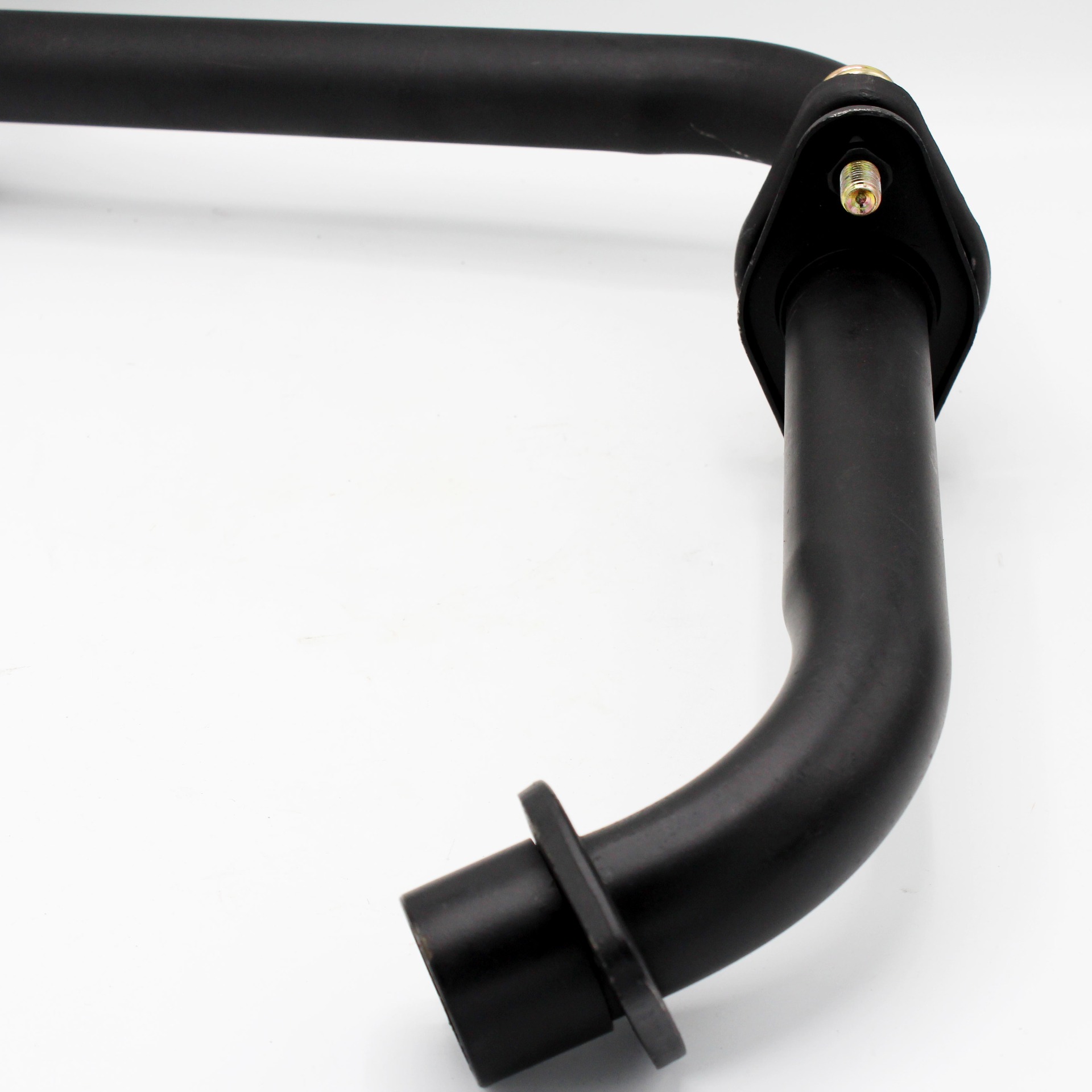 Black Muffler Forward Bend for DAYANG Motorcycle Spare Parts Cargo Tricycle Rickshaw