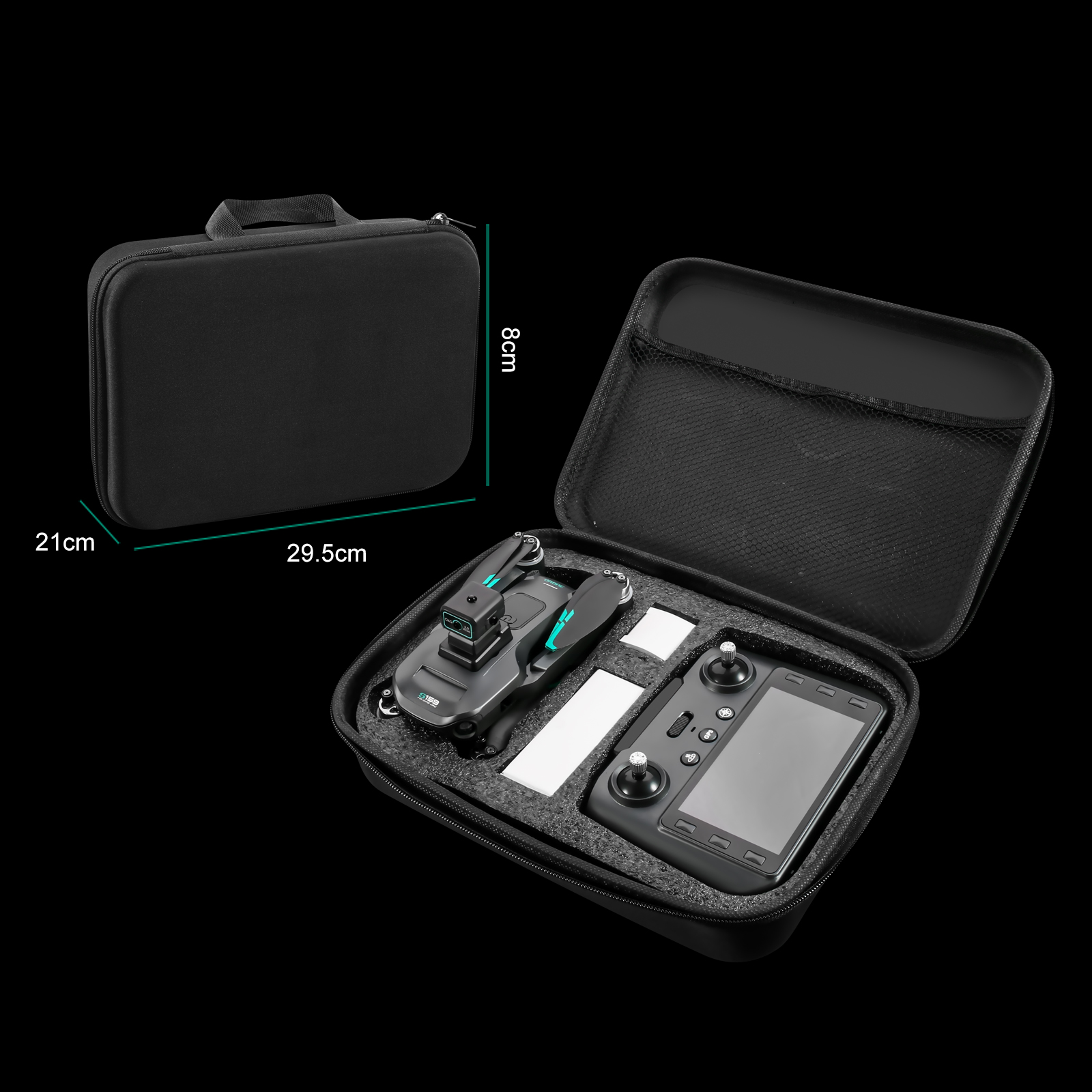 S159 Gps Remote Control Display Screen Professional Camera Brushless Drone Toy Drone Rc with Plastic and 720P Camera