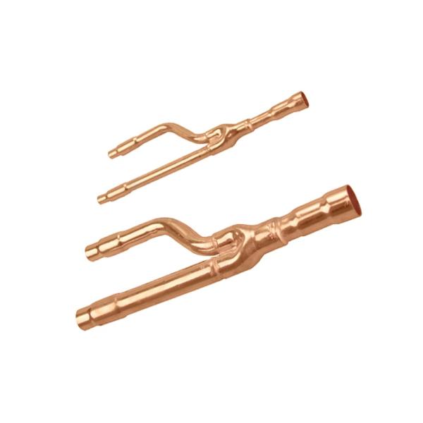Buy cheap 0.7mm 1.5mm TP2 Air Conditioning Copper Pipe Joints ISO9001 from wholesalers