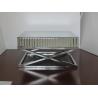 Buy cheap Contemporary design X shape Mirrored Stainless Steel Side Table Console table from wholesalers