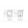 Buy cheap Single Slot Spherical Plain Radial Bearing GEEM30ES 2RS Single Groove 30x55x32 Bearing from wholesalers