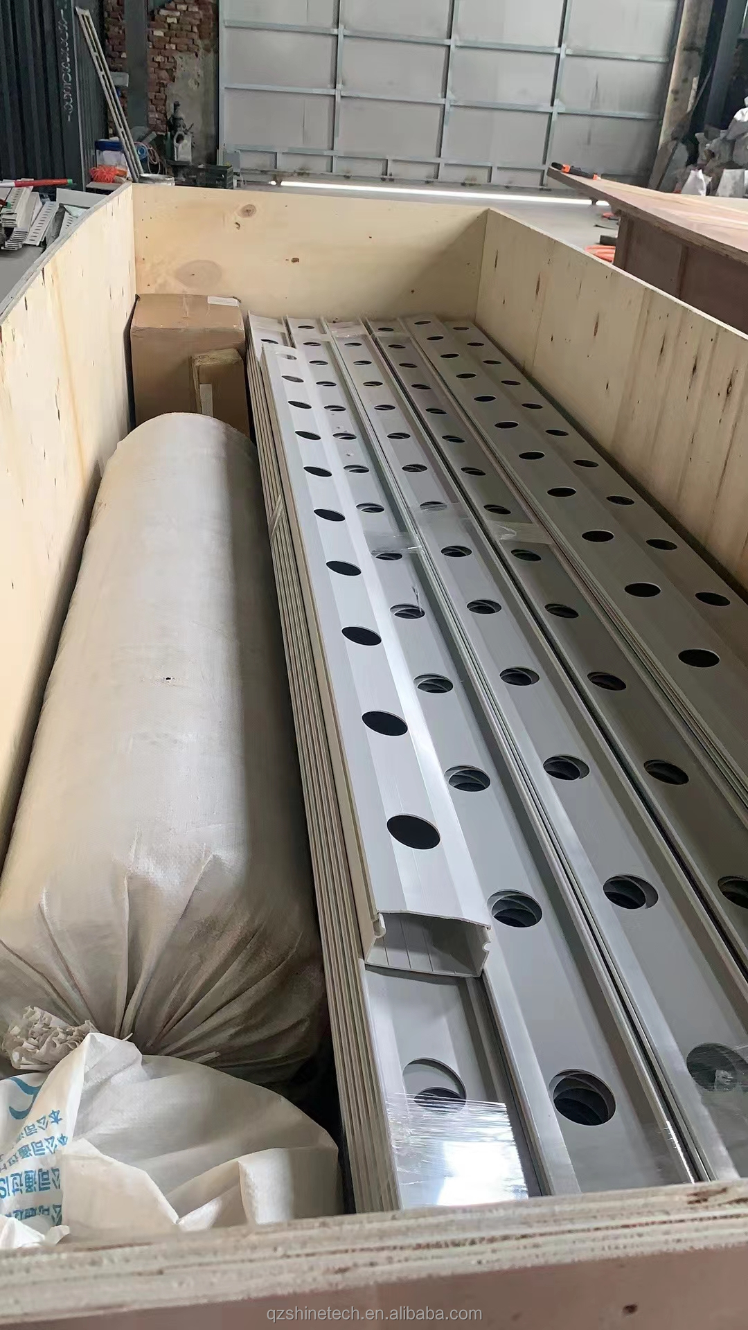 Provided Video Inspection 100*50mm PVC Planting Gully for Customized NFT Hydroponics