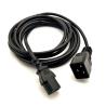 Buy cheap IEC Extension C14 Power Cord 2M Female Power Cable from wholesalers