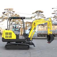 Buy cheap Multiurpose Mini Hydraulic Excavator 20kw 2.5tone with Retractable Shoes product
