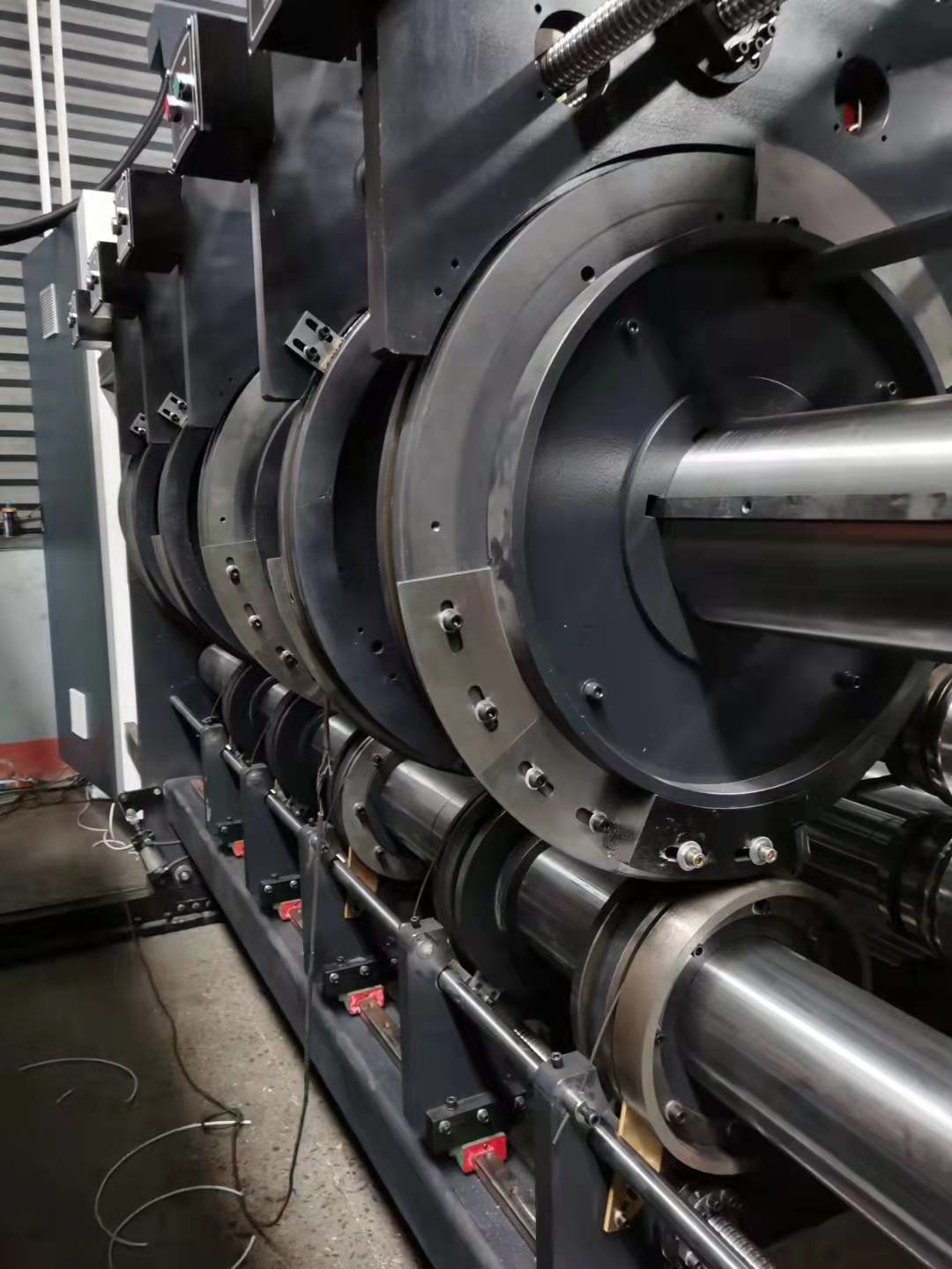 Custom Automatic Flexo Printing Machine Four Color With Die Cutter