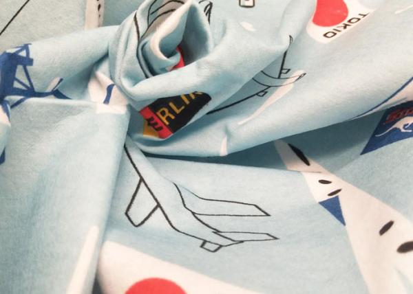 Buy cheap C20*10 40*42 150gsm Printed Cotton Flannel Cloth Children's Pajamas from wholesalers