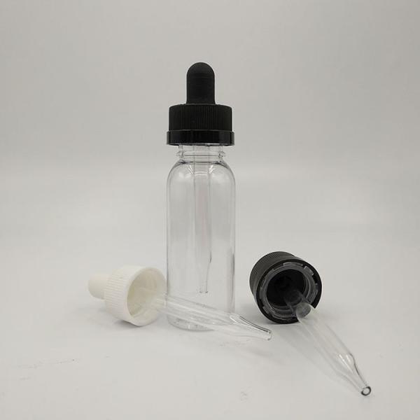 5000pcs Transparent Black Glass Dropper Bottles For Liquid Custom Logo Various