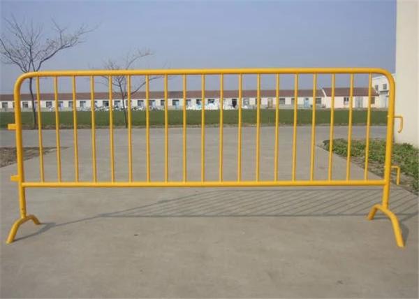 Buy cheap Galvanized Steel Portable Crowd Control Barricades For Road Traffic Safety from wholesalers