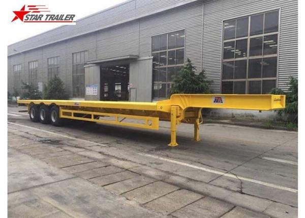 Buy cheap 3 Axles Front Load Trailer High Strength Steel Material For Cargo Transportation from wholesalers