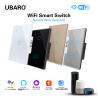 Buy cheap 4Gang Tuya Smart Home Wall Mountable Light Switch With Voice/Remote Control AC100-240Vac 10A 600W/Gang US/BR Standard from wholesalers