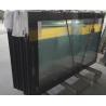 Buy cheap Ultra Clear 5mm Low Iron Printed Glass with Black Boarder RAL9005 Toughened Glass Panels from wholesalers