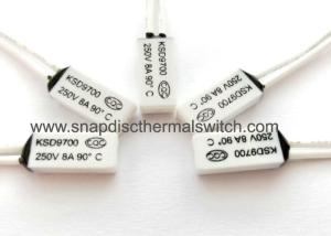 Wholesale Overload Protection Bi-metal Thermal Protector KSD9700 250V 5A Fast Reaction Low Contact Resistance from china suppliers