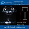 Buy cheap PS 4oz disposable plastic goblets party glasses and cup mold/PS plastic goblet cups mould from wholesalers