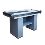 Customizable Durability Supermarket Checkout Counter Stainless Steel Table Cold
