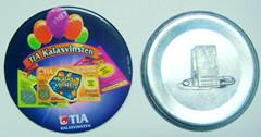 Buy cheap pin badges, pin button, button badge, enamel badge, printing badge, tinplate bagde from wholesalers