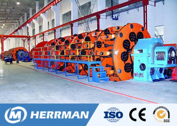 Buy cheap 400~630mm Bobbin Size Armouring Machine High Carbon Steel Planetary Steel Wire Armouring Machine from wholesalers