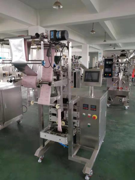 Buy cheap Starch Powder Filling Machine Engineers Available To Service 3 sides sealing bag packing machine from wholesalers