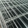 Buy cheap Smooth Silver Bearing Bar Galvanized Flat steel grating with 3mm Crossbars from wholesalers