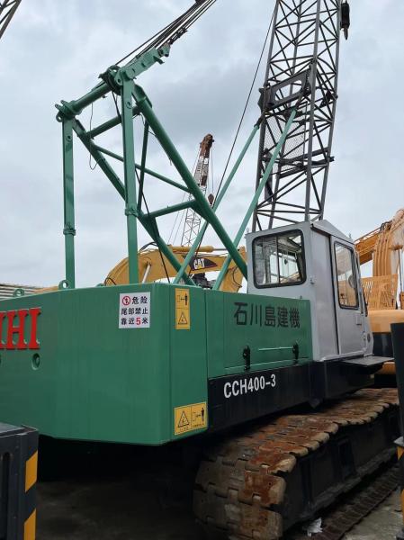 Buy cheap 40T USED ihi crawler crane made in japan cch400 from wholesalers