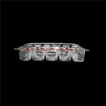 5ml Medical Vial 0.1mm PE Plastic Blister Packaging Tray UV Printing Logo