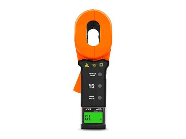 Buy cheap Oilfield 32mm Clamp Ground Resistance Tester 1300Ω Data Hold 99sets from wholesalers