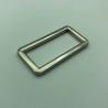 Buy cheap Silver Custom Metal Backpack Strap Adjuster Nickle Chrome Free from wholesalers
