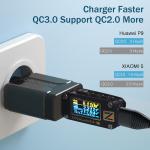 Black Fireproof ABS 41g 12V 1.6A Universal USB Charger