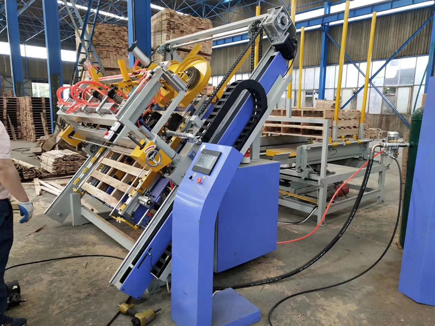 Pallet Making Machine American Wood Pallet Production Line Wood Pallet Block Making Machine