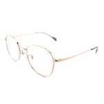 FM2583 Customized Round Metal Eyeglasses Frames Lightweight Durable Stainless